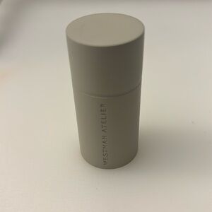 Westman Atelier mini petite baby cheeks lip + cheek cream blush stick in Petal